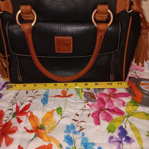 Dooney bourke pebble leather pocket satchel - Picture 8 of 10